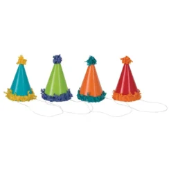 Partyhatte Mini Pom Pom