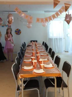 Partykrus Papir Roséguld