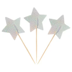 Partypicks Stjerne Guld/Sølv