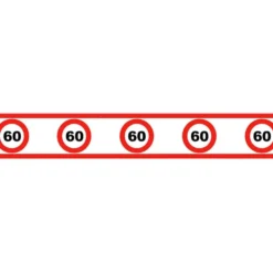 Partytape Trafikskilt 60