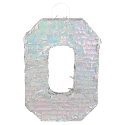 Piñata Tal Sølv Holografisk