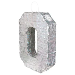 Piñata Tal Sølv Holografisk