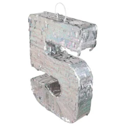 Piñata Tal Sølv Holografisk