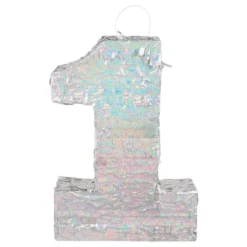 Piñata Tal Sølv Holografisk
