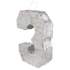 Piñata Tal Sølv Holografisk
