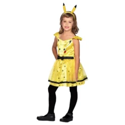 Pikachu Kjole Børnekostume