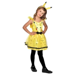 Pikachu Kjole Børnekostume