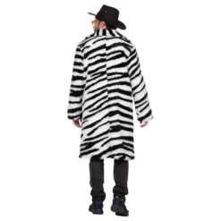 Pimp Pelsfrakke Zebra
