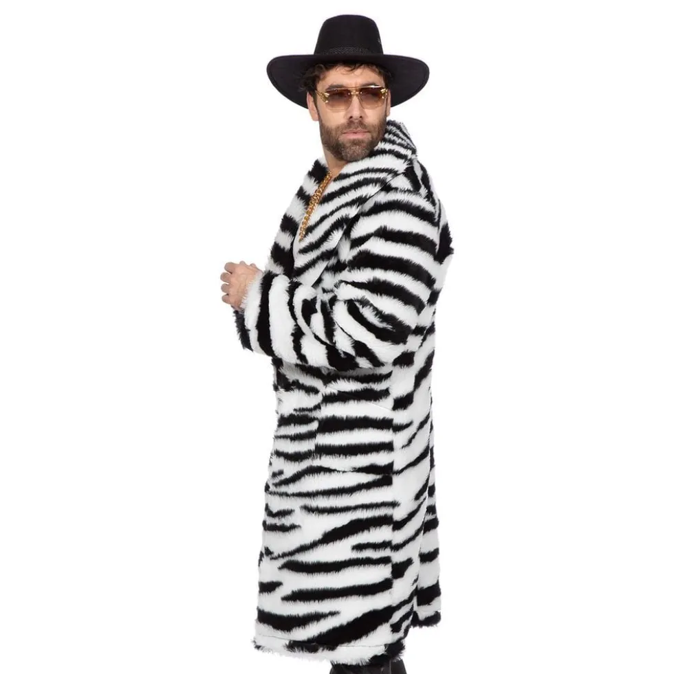 Pimp Pelsfrakke Zebra