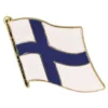 Pin Finsk Flag