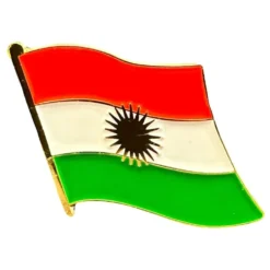 Pin Kurdisk Flag