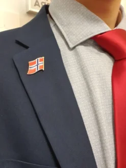 Pin Norsk Flag