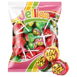 Pin Pon Lollipop Gum Sour Mix Økonomipakke