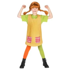Pippi Langstrømpe Børnekostume