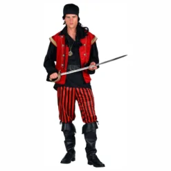 Pirat Black Beard Deluxe Kostume