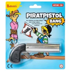 Piratpistol BANG Spøg og skæmt