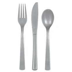 Plastbestik Sølv