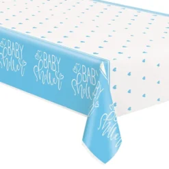 Plastdug Baby Shower Blå
