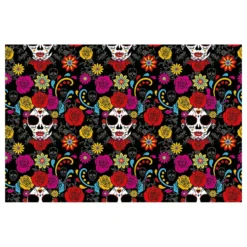 Plastdug Catrina Day of the Dead
