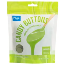 PME Candy Buttons Limegrøn