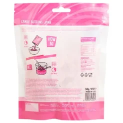 PME Candy Buttons Lyserød