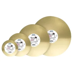 PME Kagefad Rundt Guld Metallic