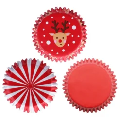 PME Muffinsforme med Folie Julemotiv Mix