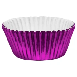 PME Muffinsforme Metallic Lilla