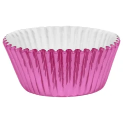 PME Muffinsforme Metallic Lyserød