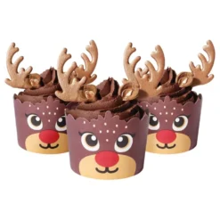 PME Sukkefigurer Rensdyr Cupcake Kit
