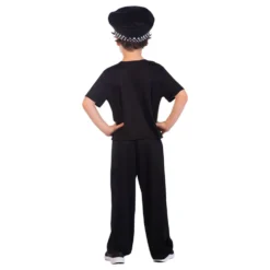 Politimand med Vest Børnekostume