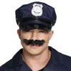 Politimoustache Sort