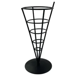 Pommes Frites Holder i Rustfrit Stål