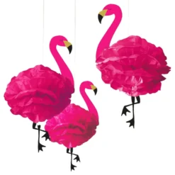 Pom Pom Flamingo Hængende Dekoration