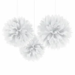 Pom-Poms Hvid Loftsdekoration