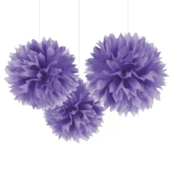 Pompoms Lilla Hængende Dekoration
