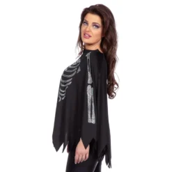 Poncho Skelet med Glimmer
