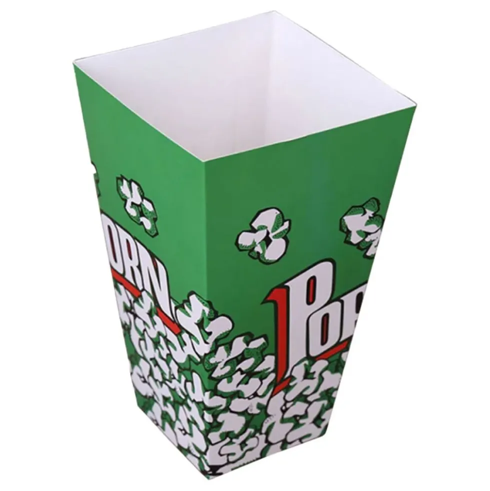 Popcornbæger Grøn