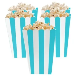 Popcornbægre Turkis Stribede