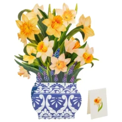 Pop Up-Kort Blomster