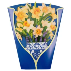 Pop Up-Kort Blomster