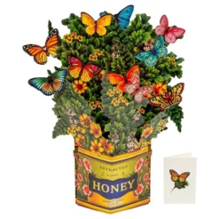 Pop Up-Kort Blomster