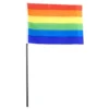 Prideflag på Pind
