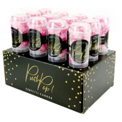 Push Pop Konfetti Lyserød