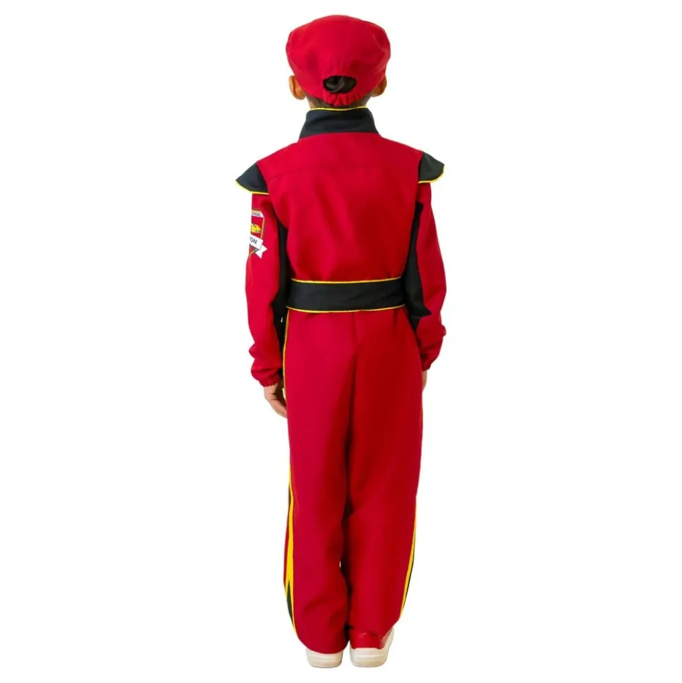 Racerfører Børnekostume