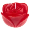 Rødt Roseformet Lys