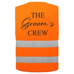 Refleksvest Groom's Crew