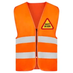 Refleksvest Shit Skier Neonorange