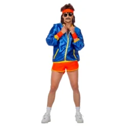 Retro Disco Rollerskater Herrekostume