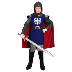 Ridder Blå Børnekostume